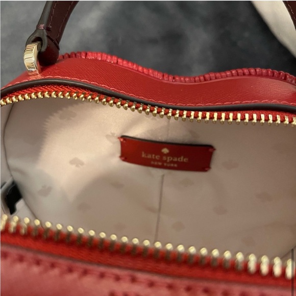 Kate Spade Apple wicker Crossbody Limited Edition - Picture 7 of 11